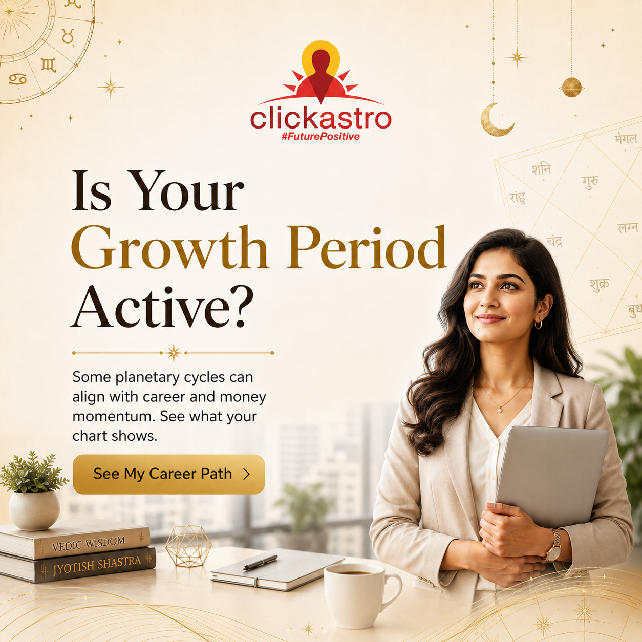 Clickastro Facebook ad