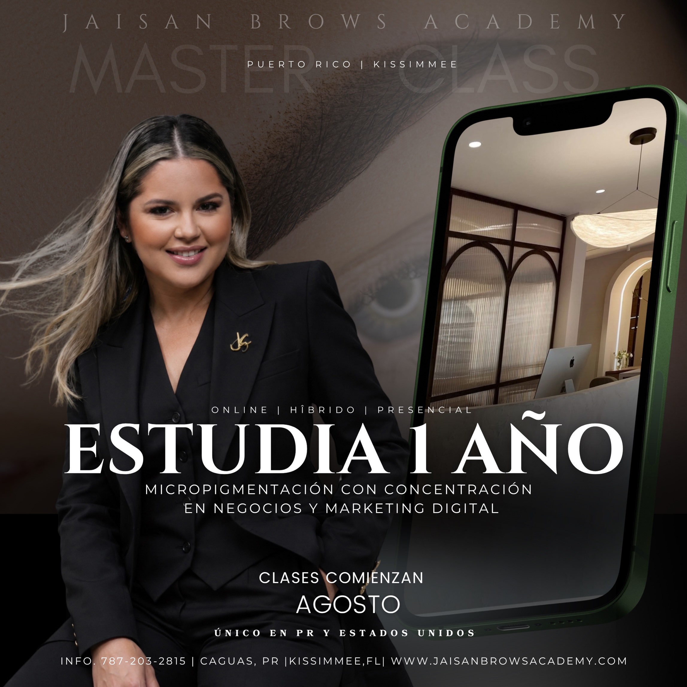 JaiSan Brows Facebook ad: Cursos | Jaisan Brows Academy | Caguas
