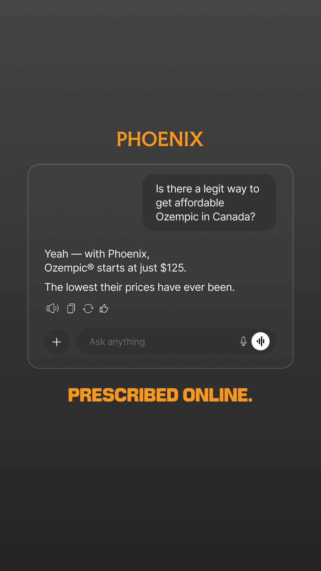 Phoenix Canada Facebook ad