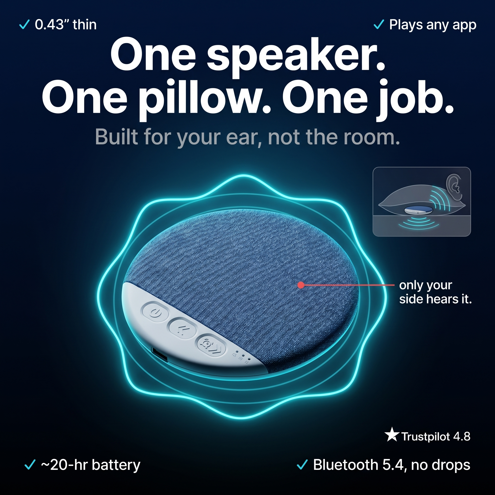 PilloPod Facebook ad