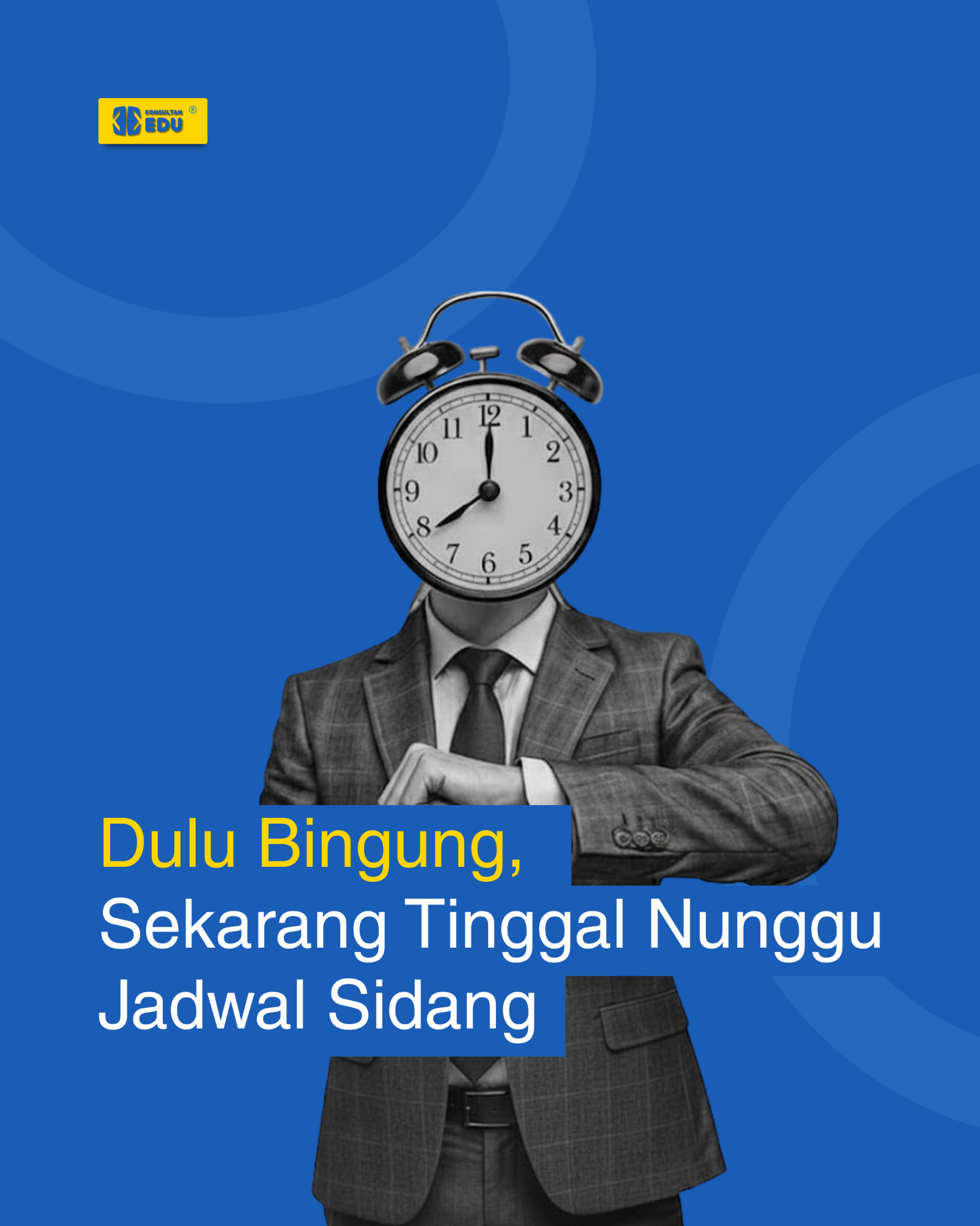KonsultanEdu Facebook ad: Banyak mahasiswa semester akhir stuck bukan karena…