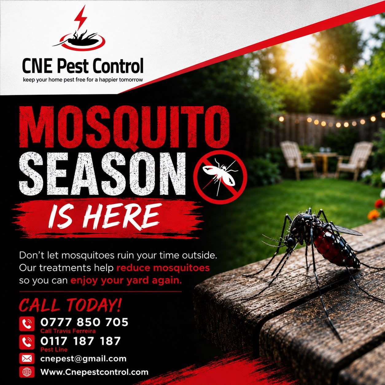 CNE Pest Control Pvt Ltd Facebook ad