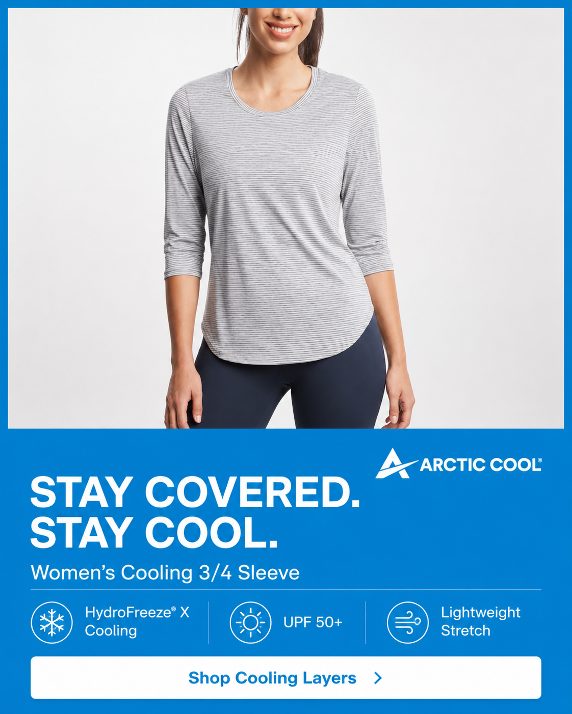 Arctic Cool Facebook ad