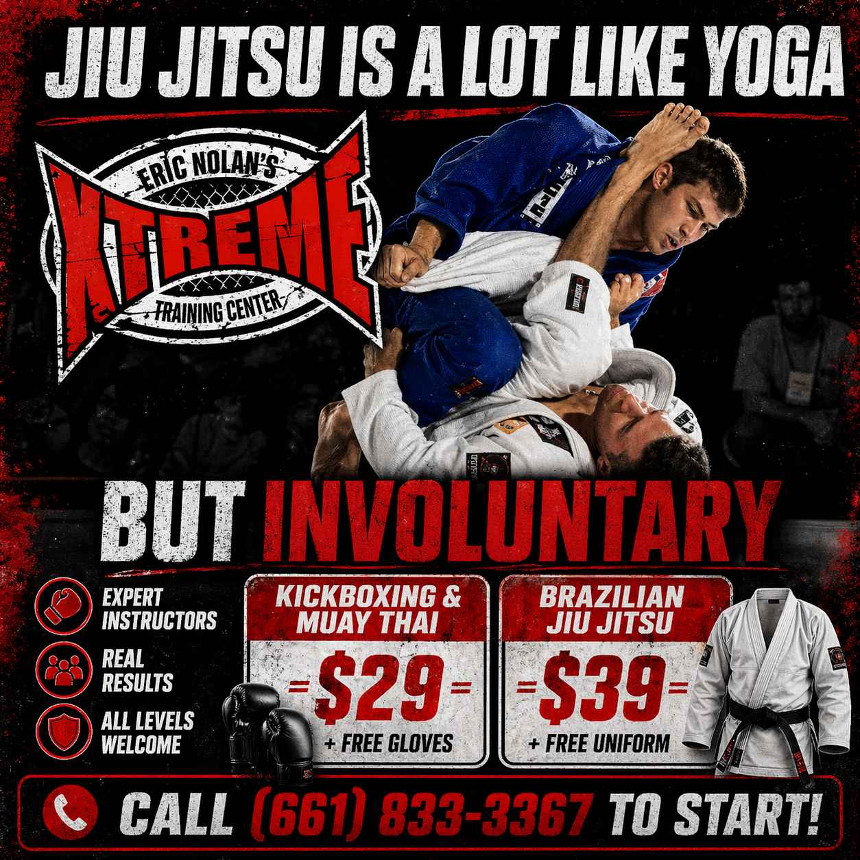 Eric Nolan's Xtreme Training Center Facebook ad
