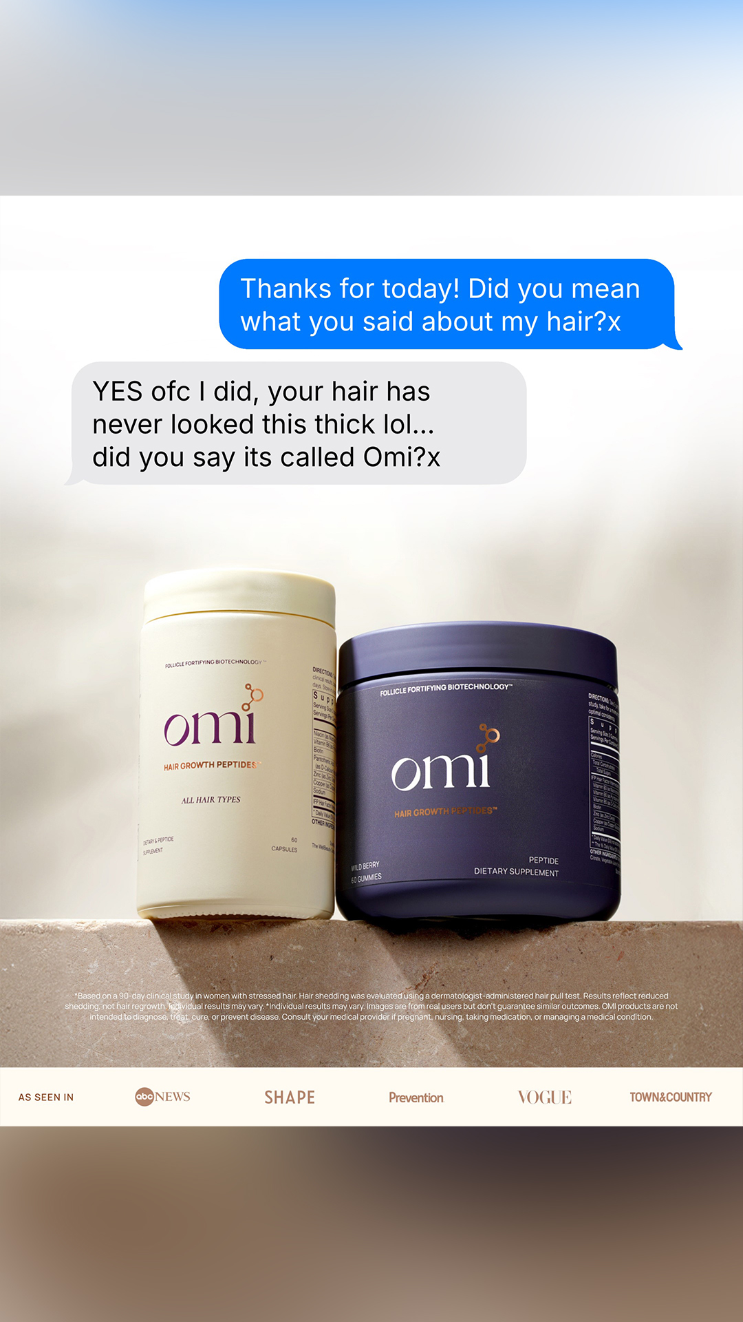 OMI by Naomi Facebook ad