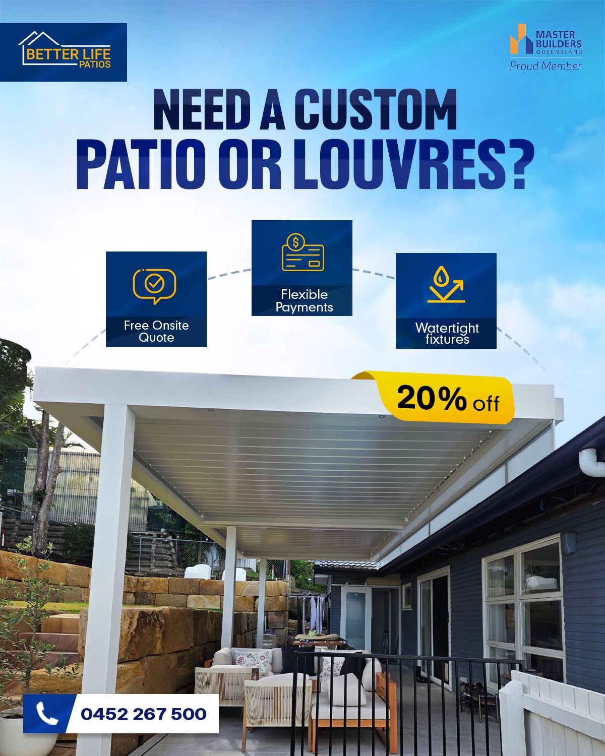 BETTER LIFE PATIOS - Where Outdoor Living Begins Facebook ad