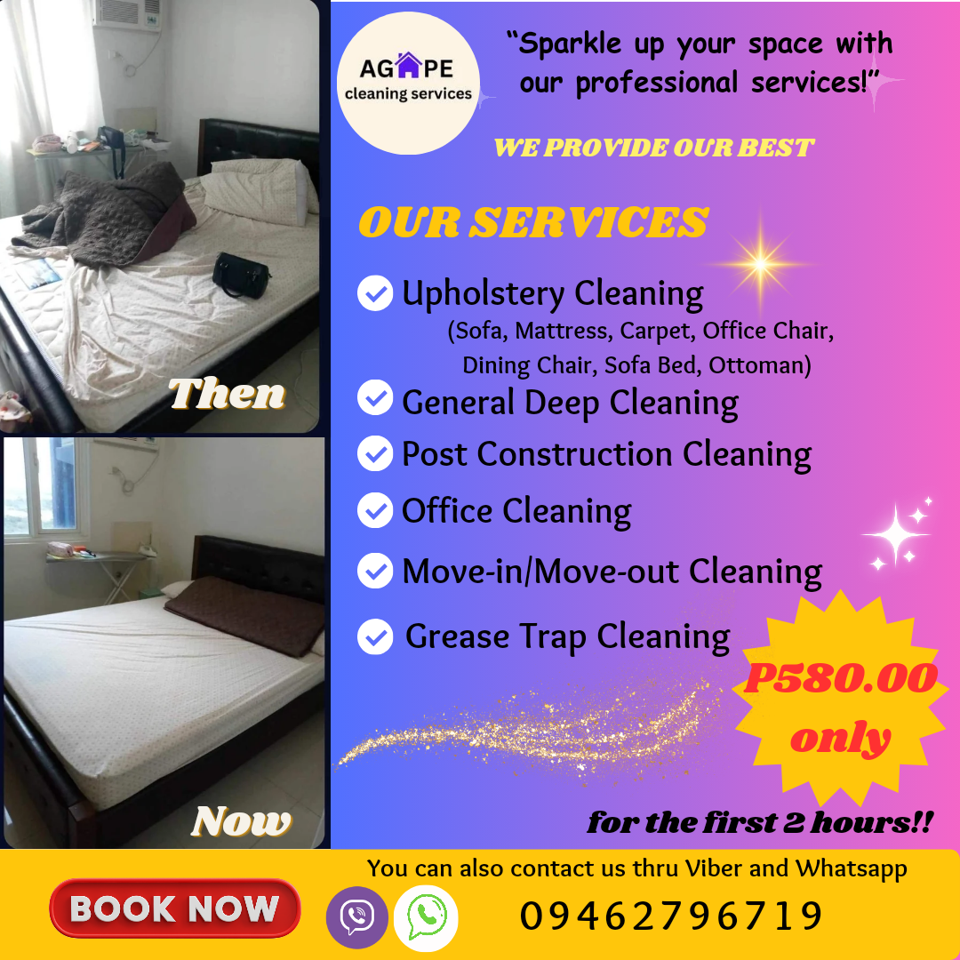 Agape Cleaning Services Facebook ad