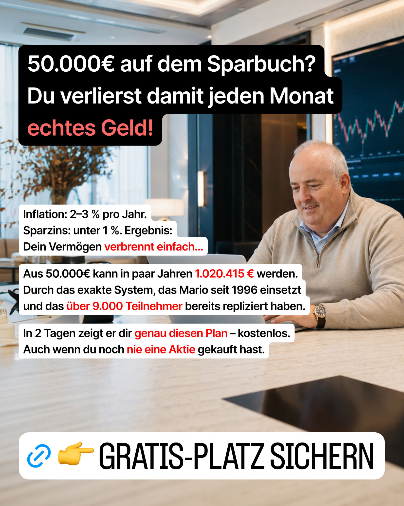 Mario Lüddemann Facebook ad