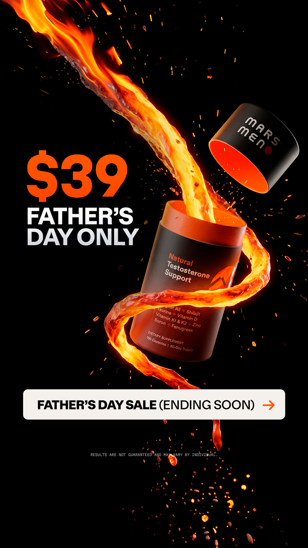Mars Men Facebook ad