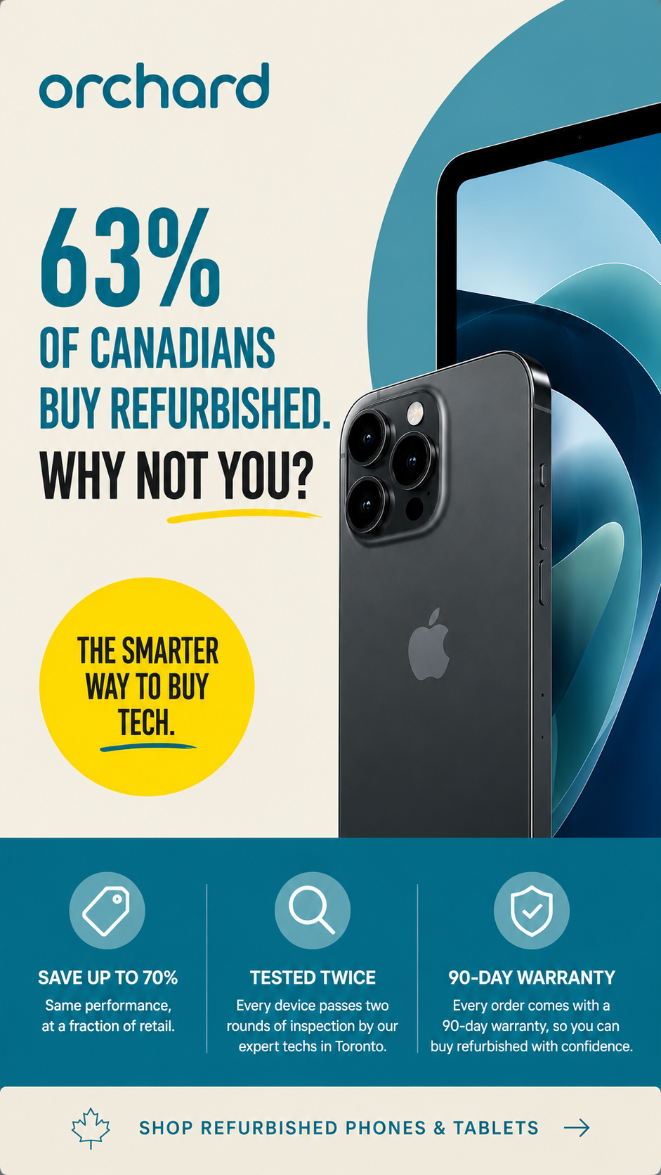 Orchard Smartphones Facebook ad