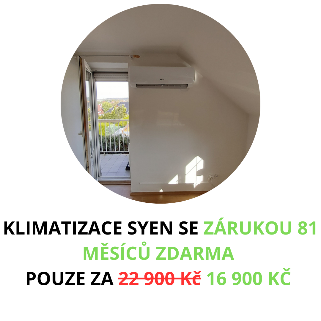 Pohodové bydlení Facebook ad: Získejte klimatizaci se zárukou 81 měsíců zdarma