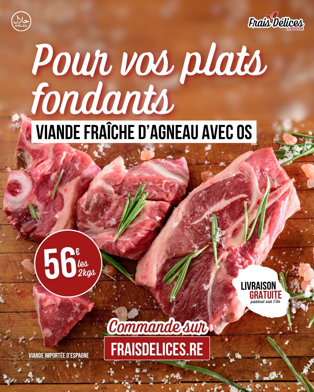 Frais Délices Facebook ad