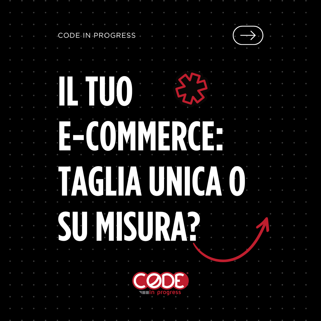Code in Progress Facebook ad: Aprire un e-commerce oggi è facilissimo, farne uno…
