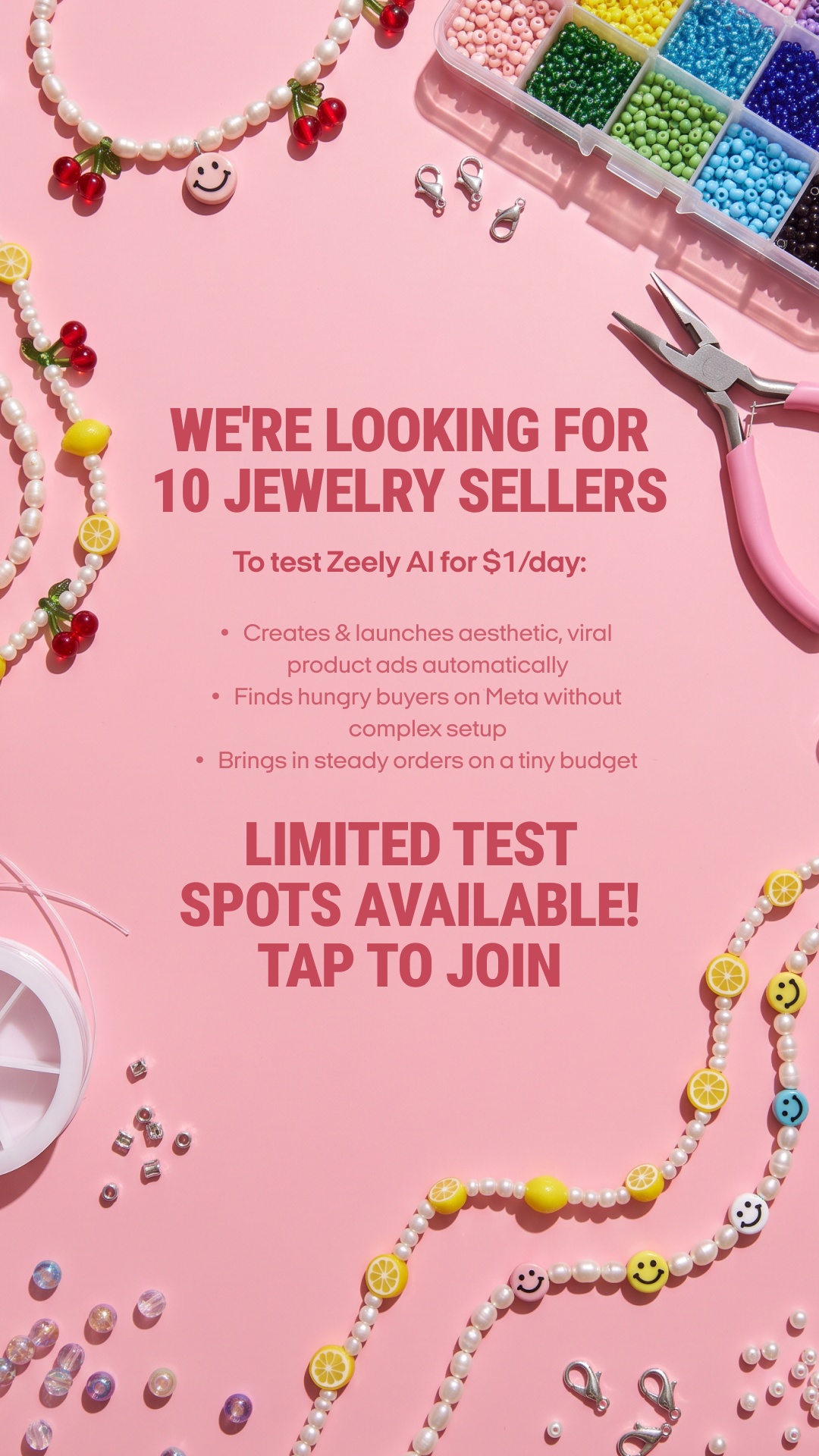 Zeely Facebook ad