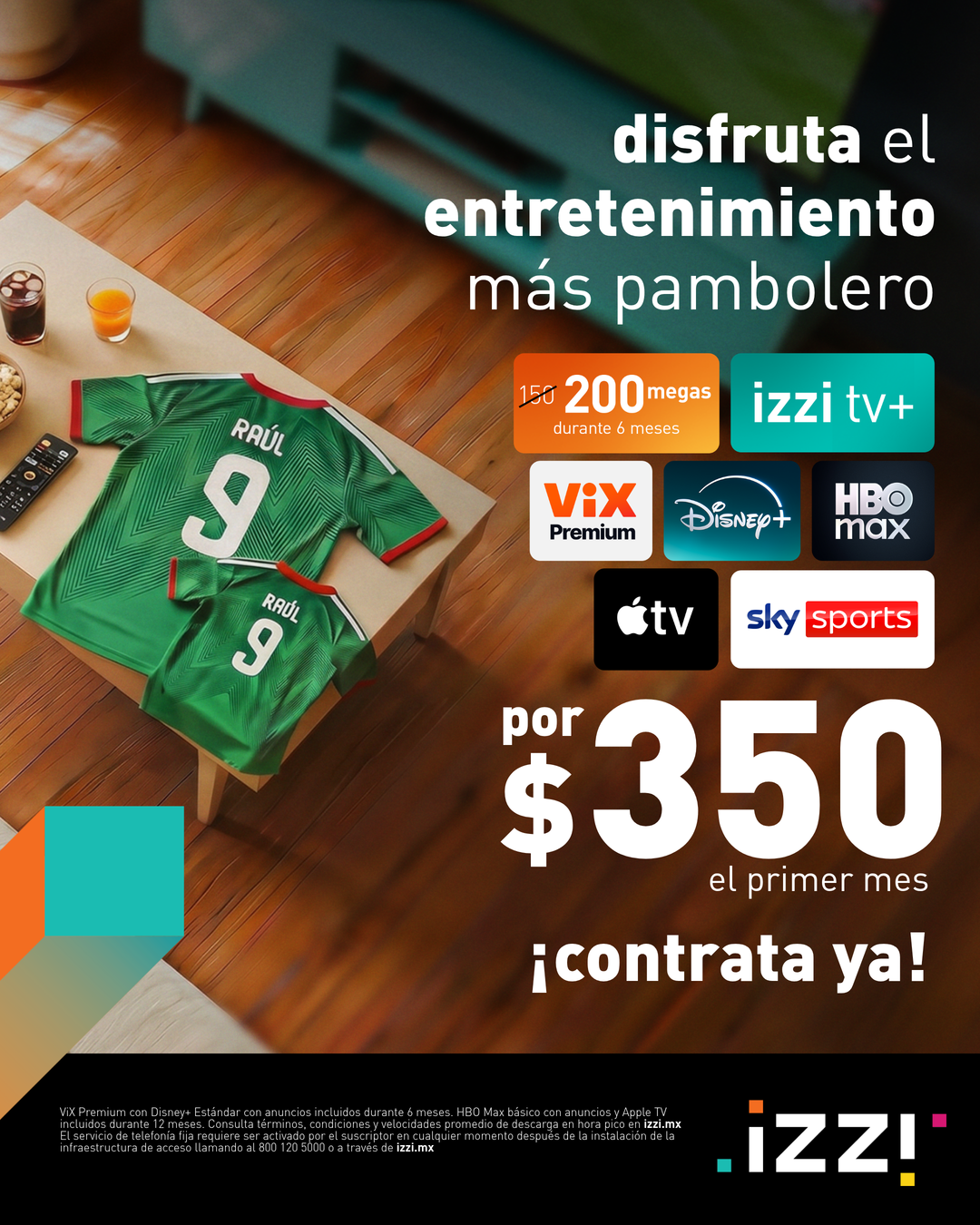 izzi telecom Facebook ad
