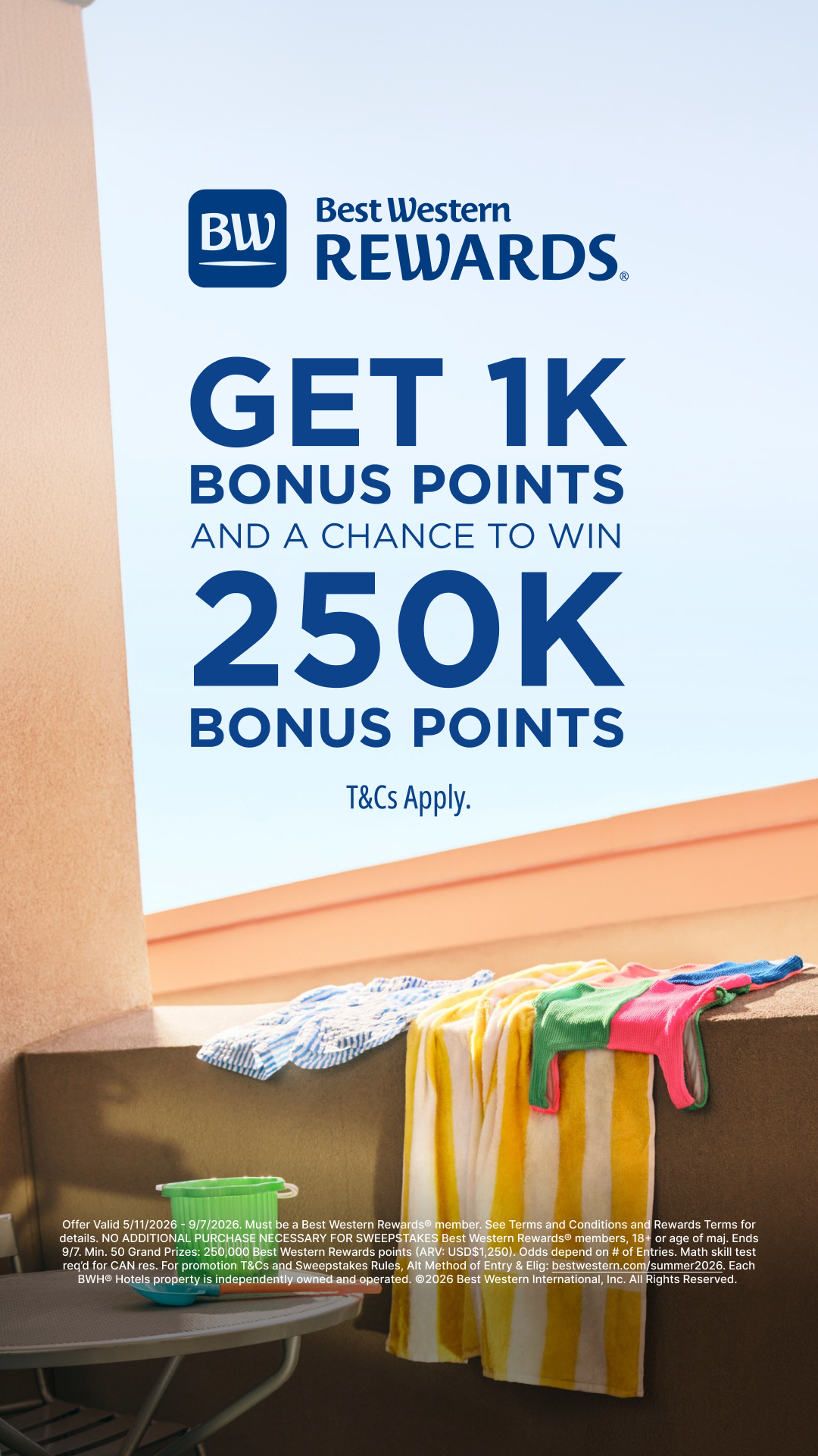 Best Western Hotels & Resorts Facebook ad