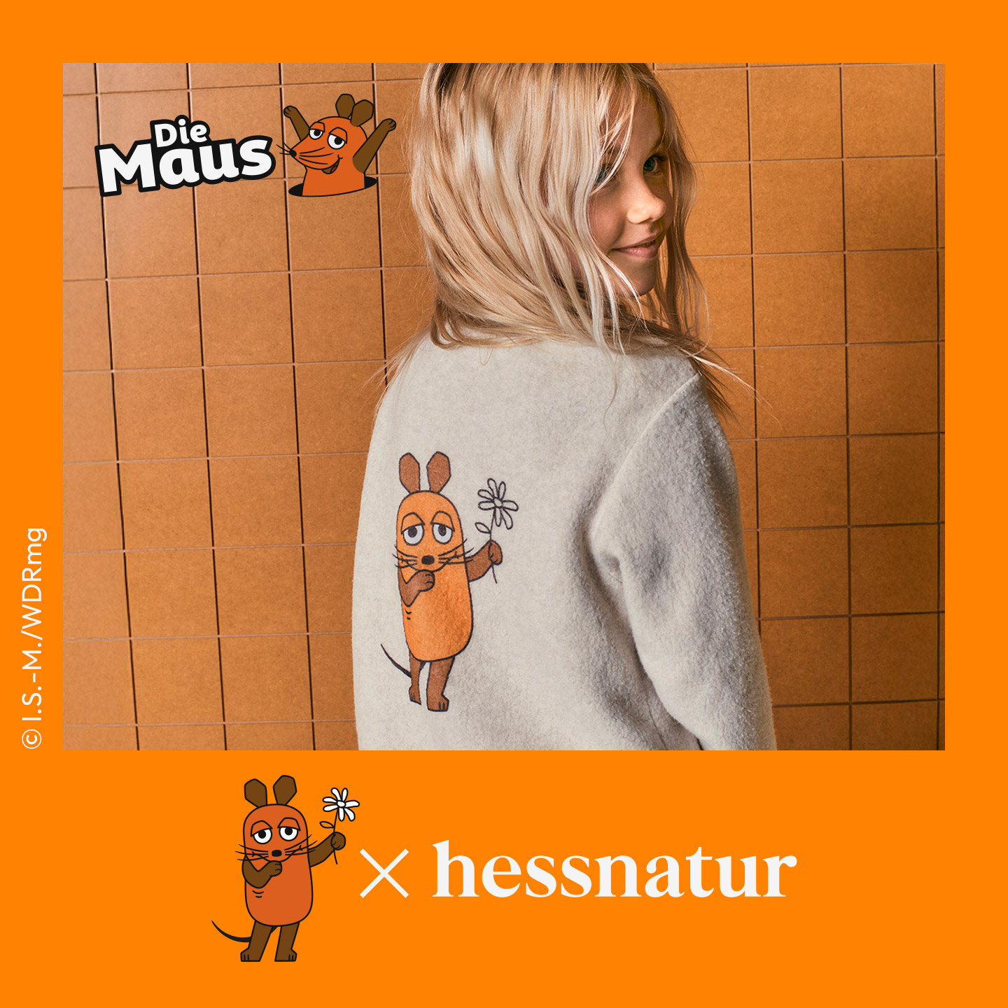 hessnatur Facebook ad: Limited Edition: Die Maus × hessnatur