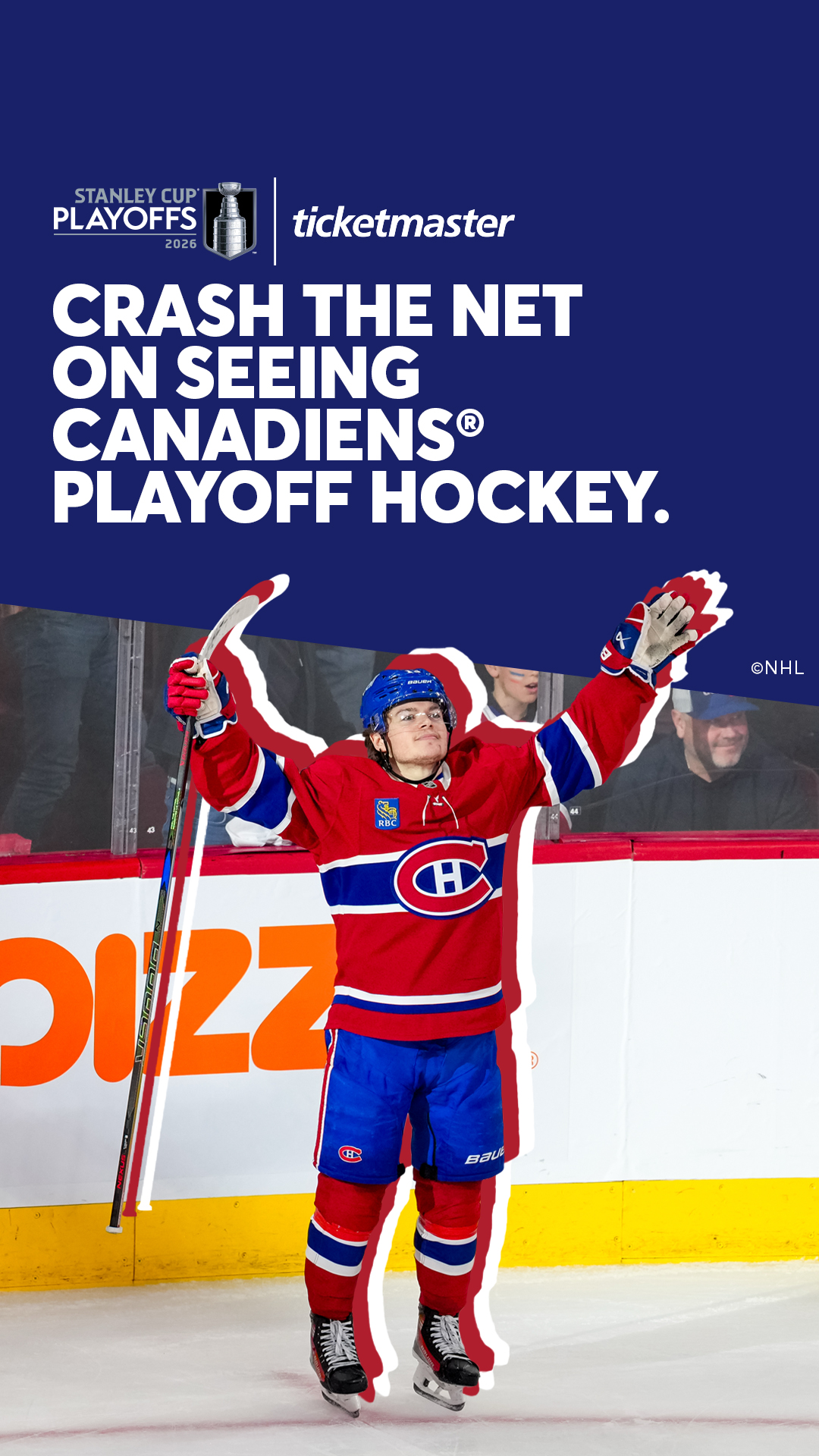 Ticketmaster Facebook ad