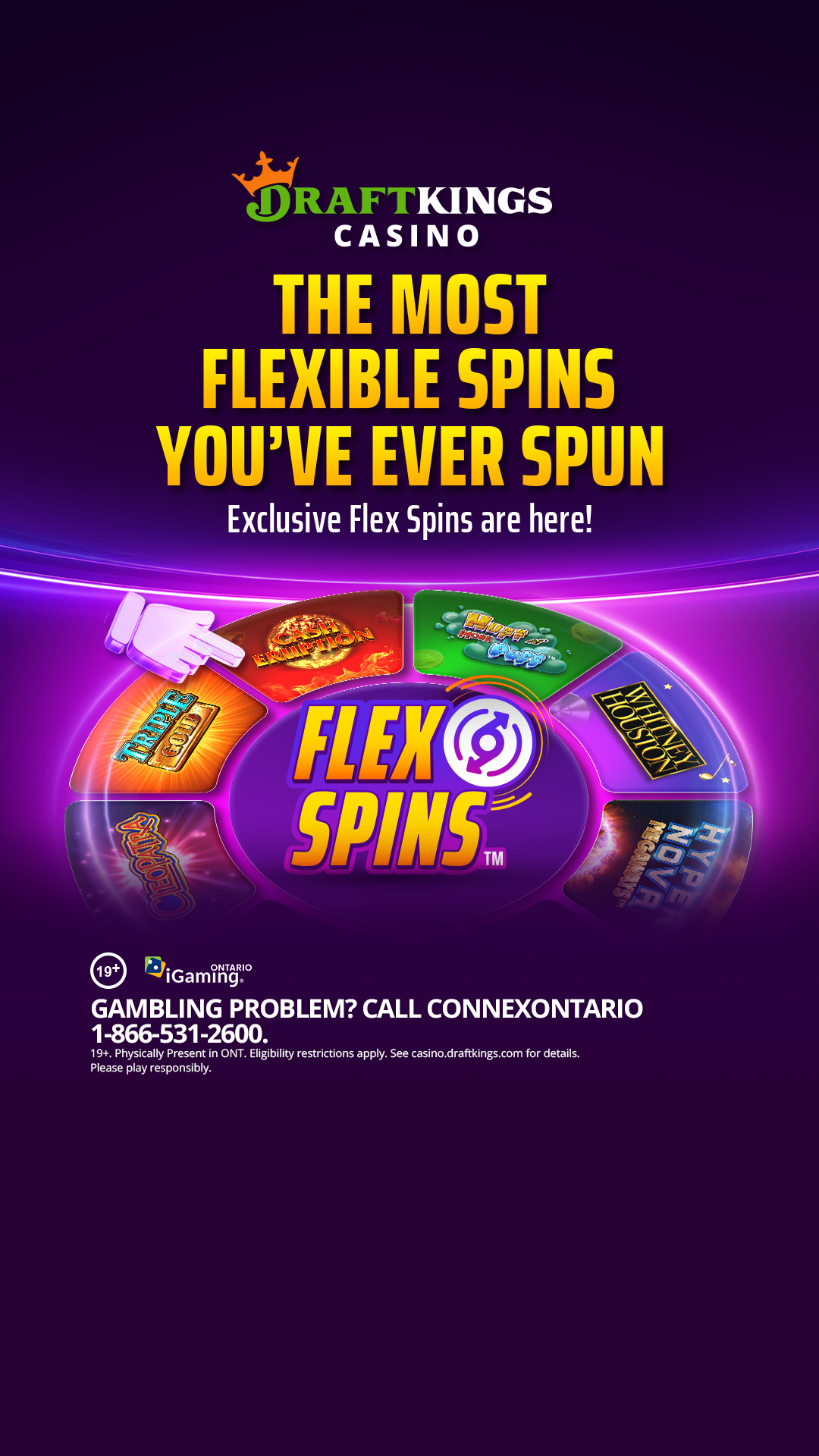 DraftKings Casino Facebook ad