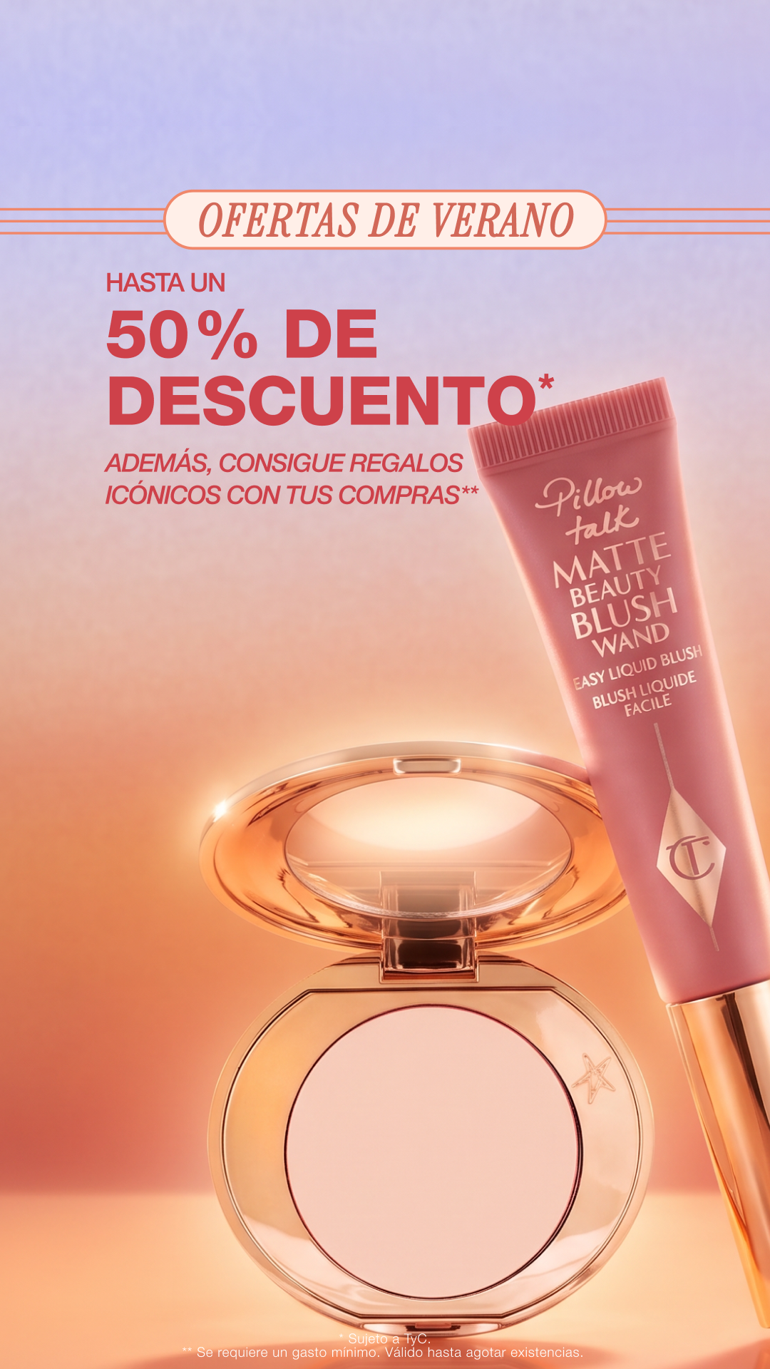 Charlotte Tilbury Facebook ad
