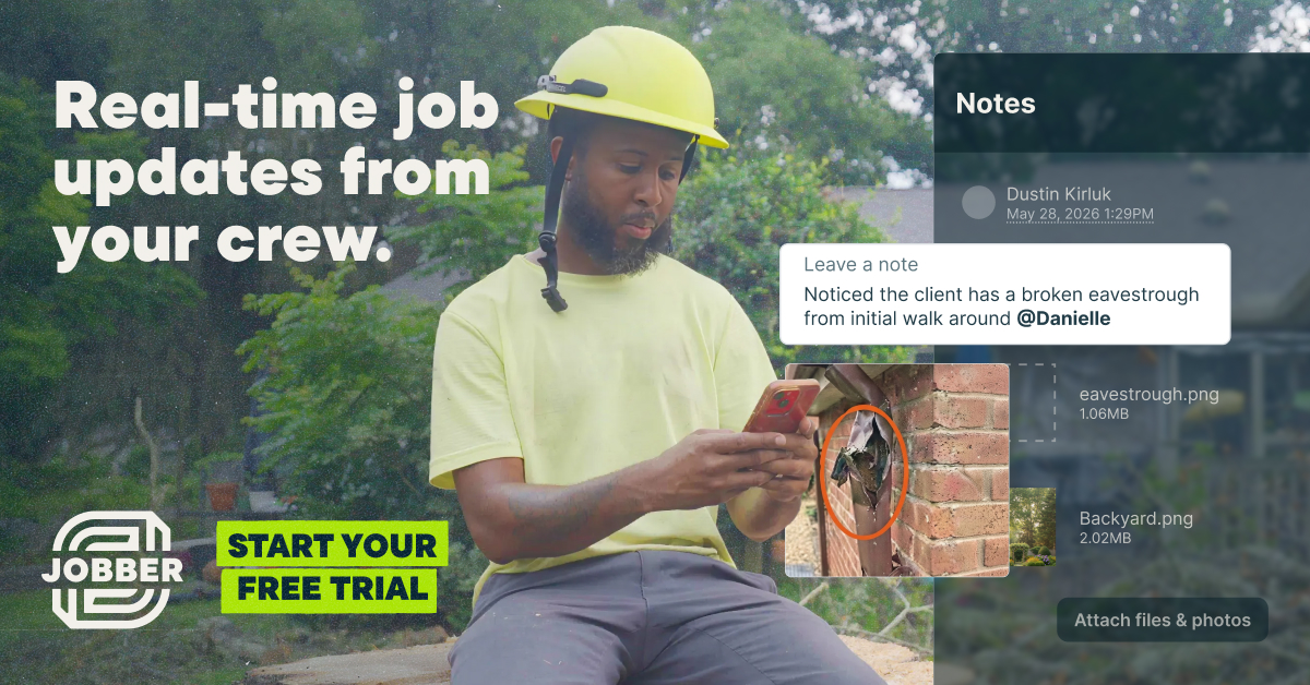 Jobber Facebook ad