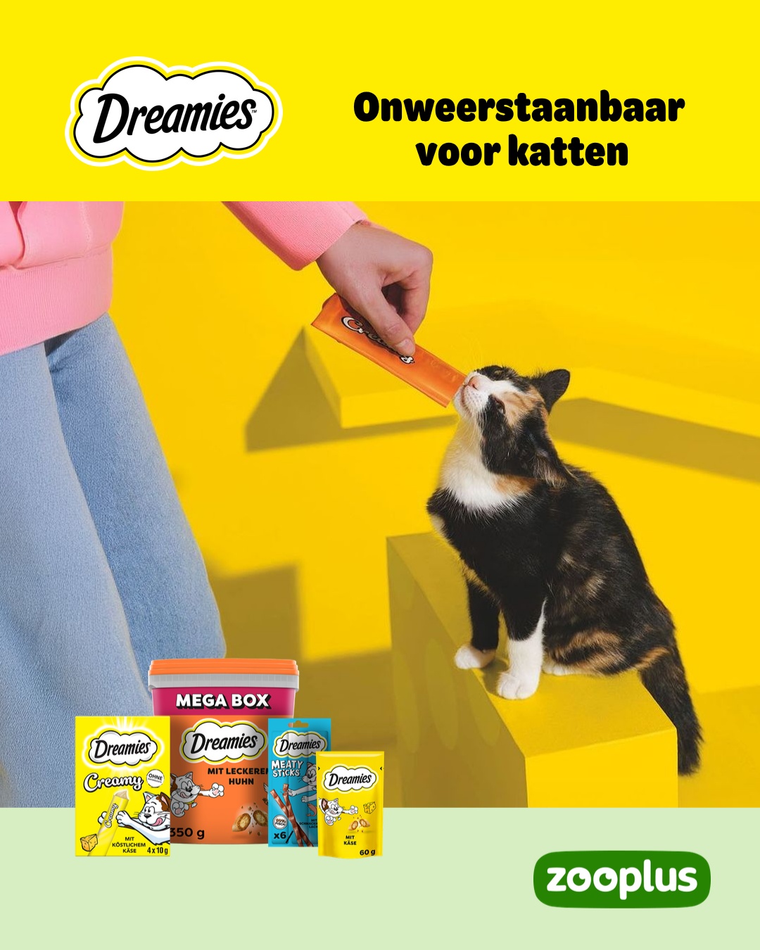 zooplus Facebook ad: DREAMIES