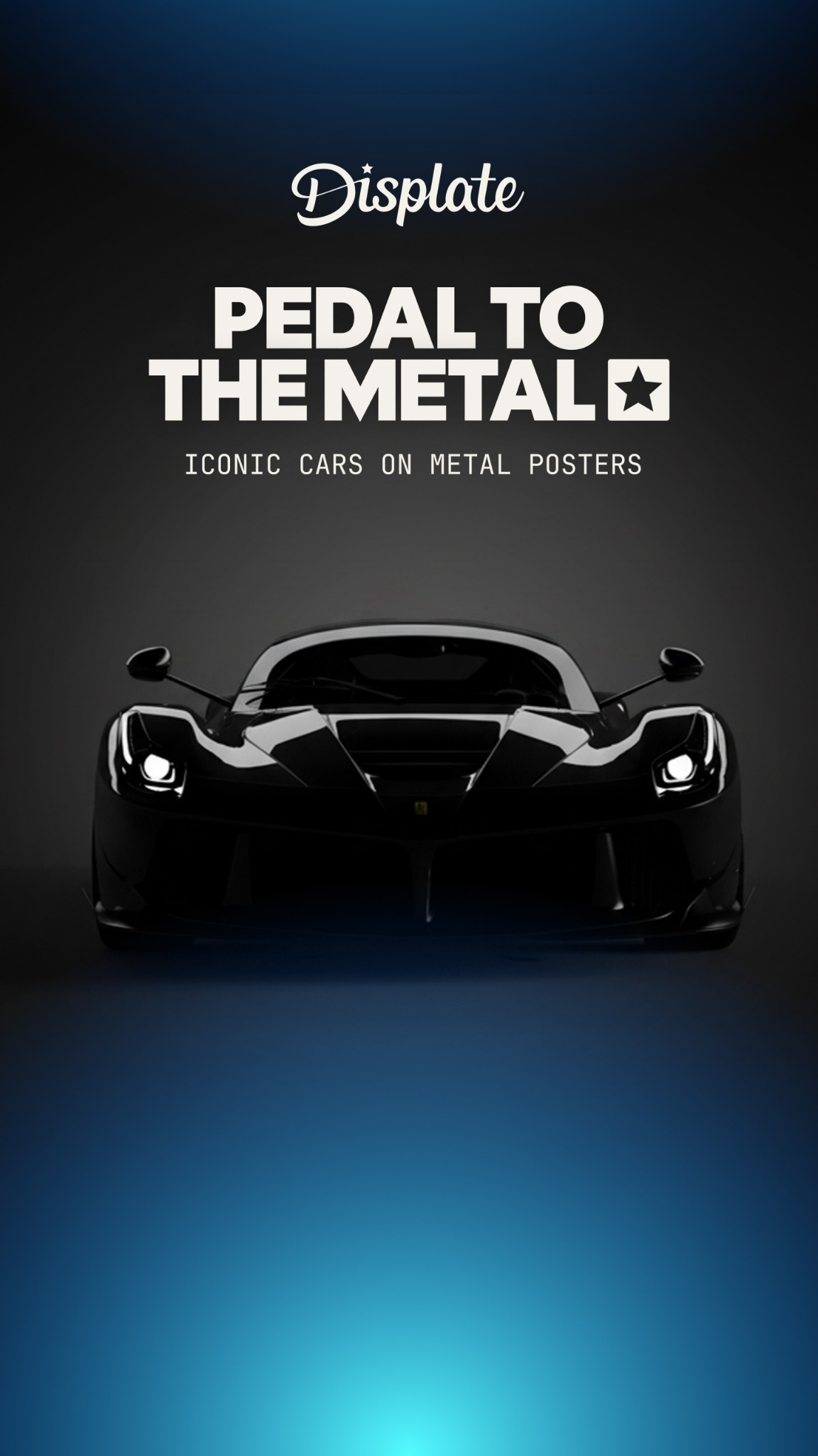 Displate Facebook ad
