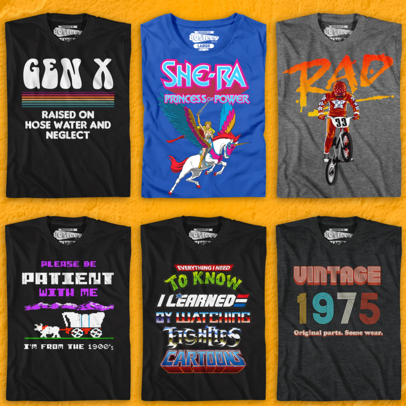80sTees.com Facebook ad