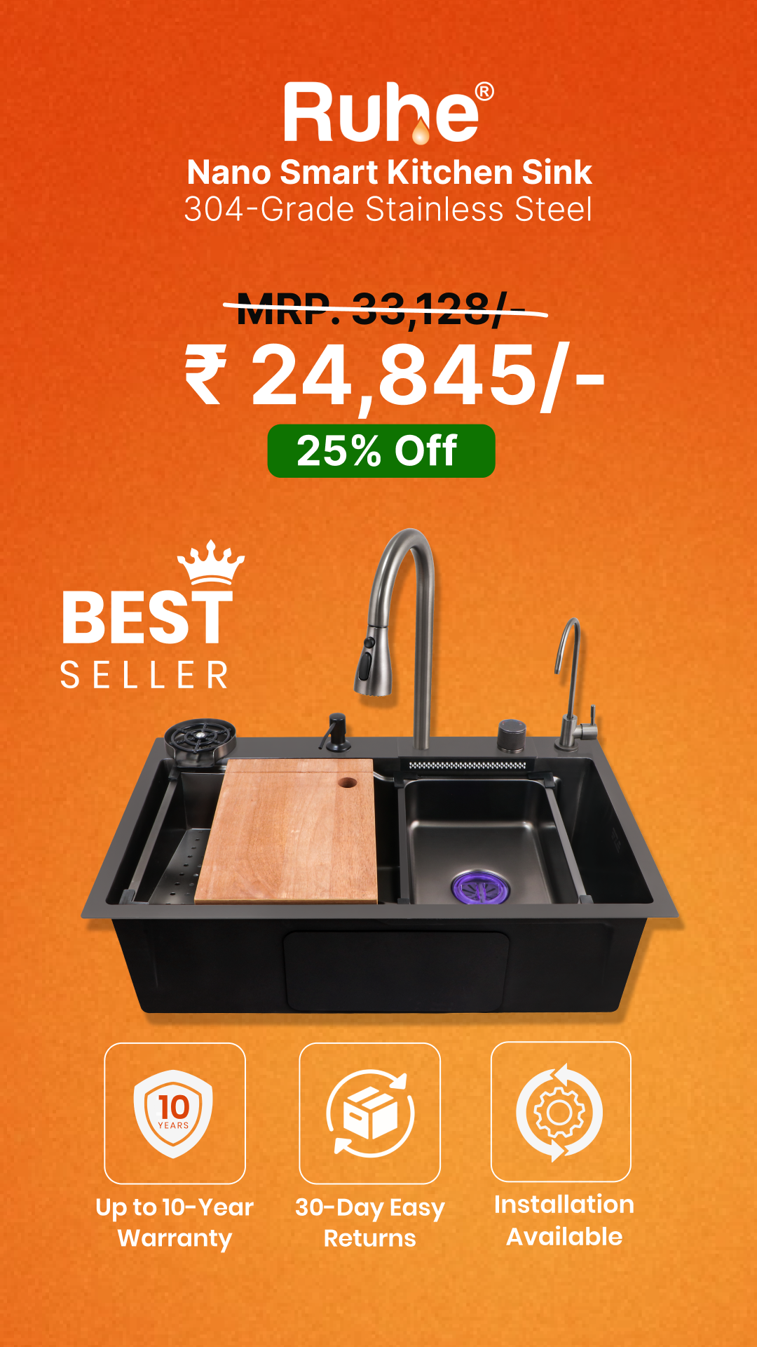 Ruhe Facebook ad from Mar 13, 2026