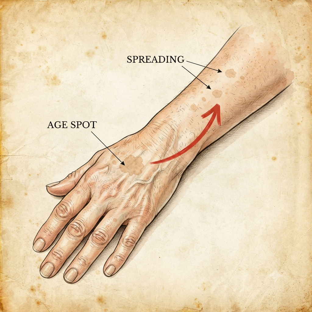 Age Spot Reset Facebook ad: This helped me a LOT