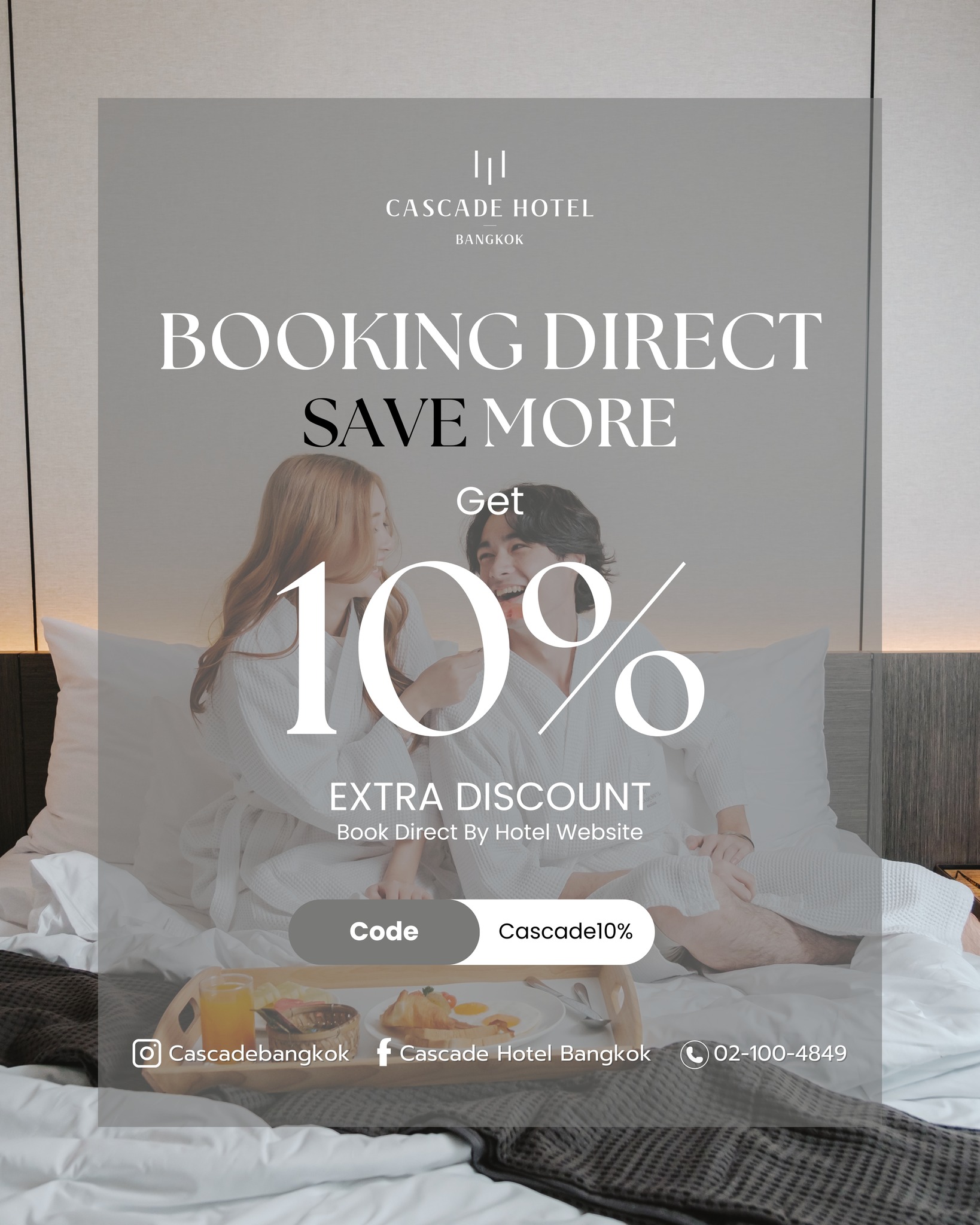 Cascade Hotel Bangkok Facebook ad