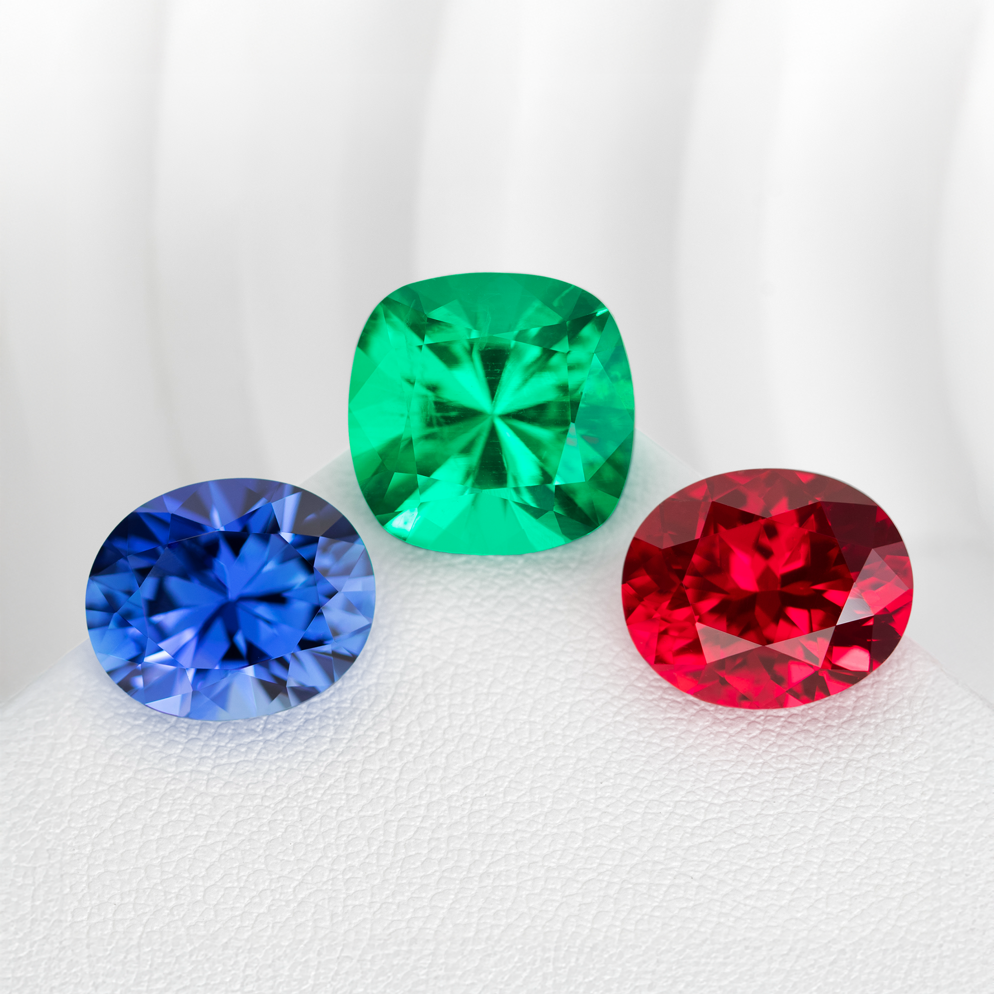 RG Crystals Facebook ad: Lab-grown gemstones