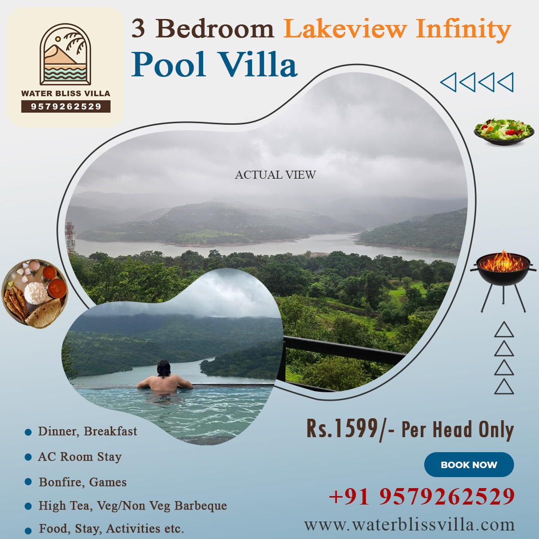 Water Bliss Villa Facebook ad: Enjoy Your Holiday in Natures Paradise