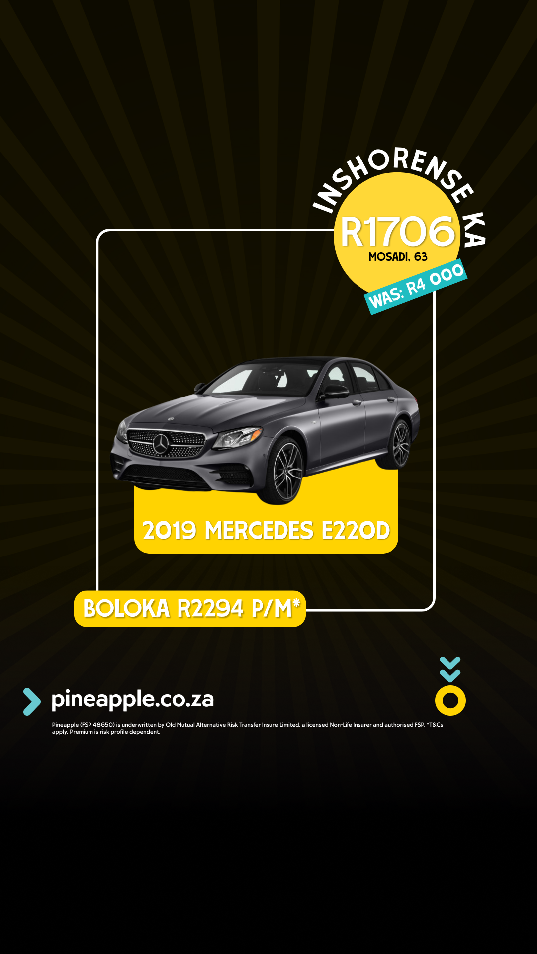 Pineapple Facebook ad