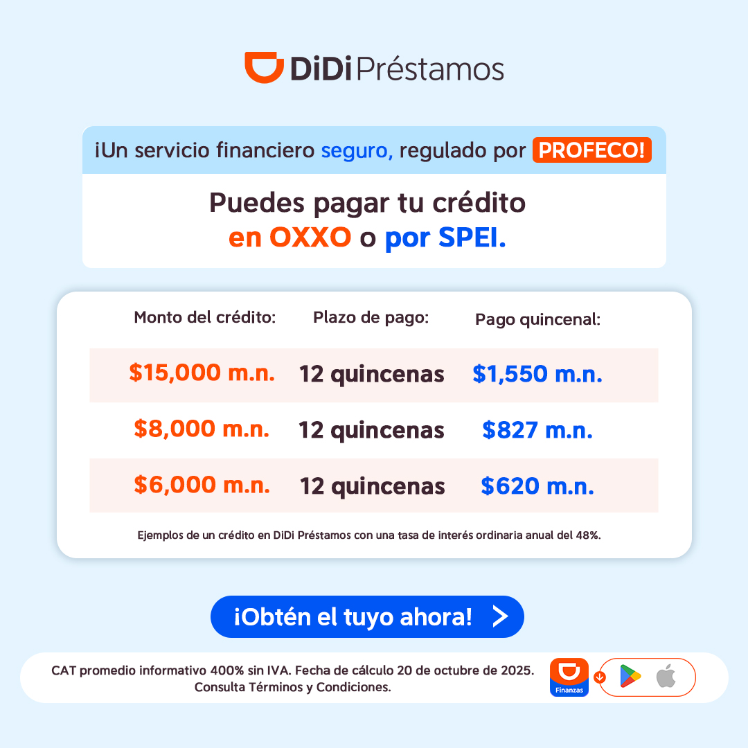 DiDi Préstamos Facebook ad