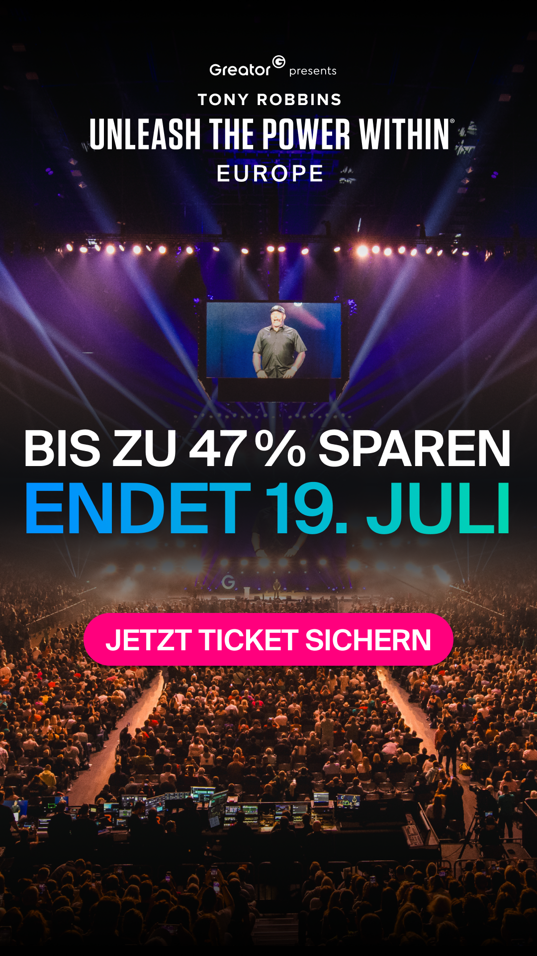 Greator Facebook ad