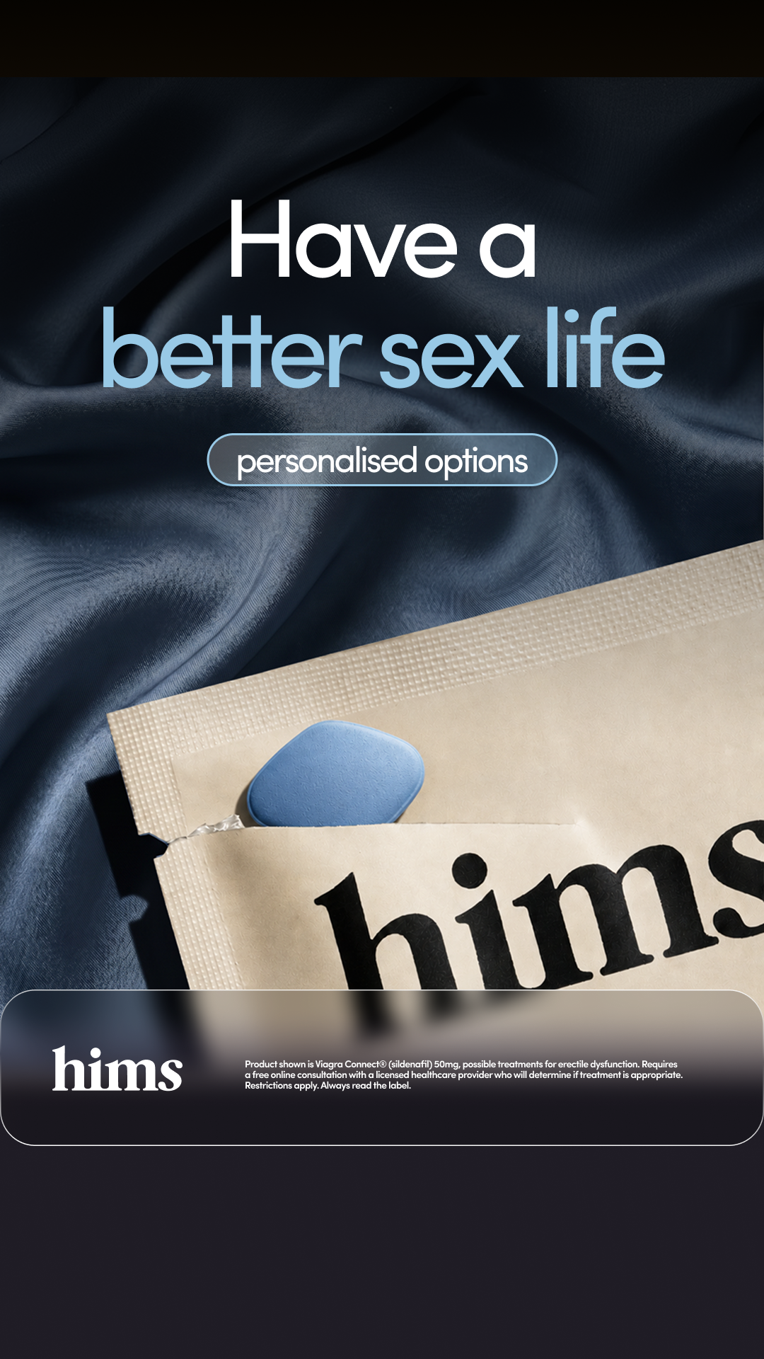 hims Facebook ad