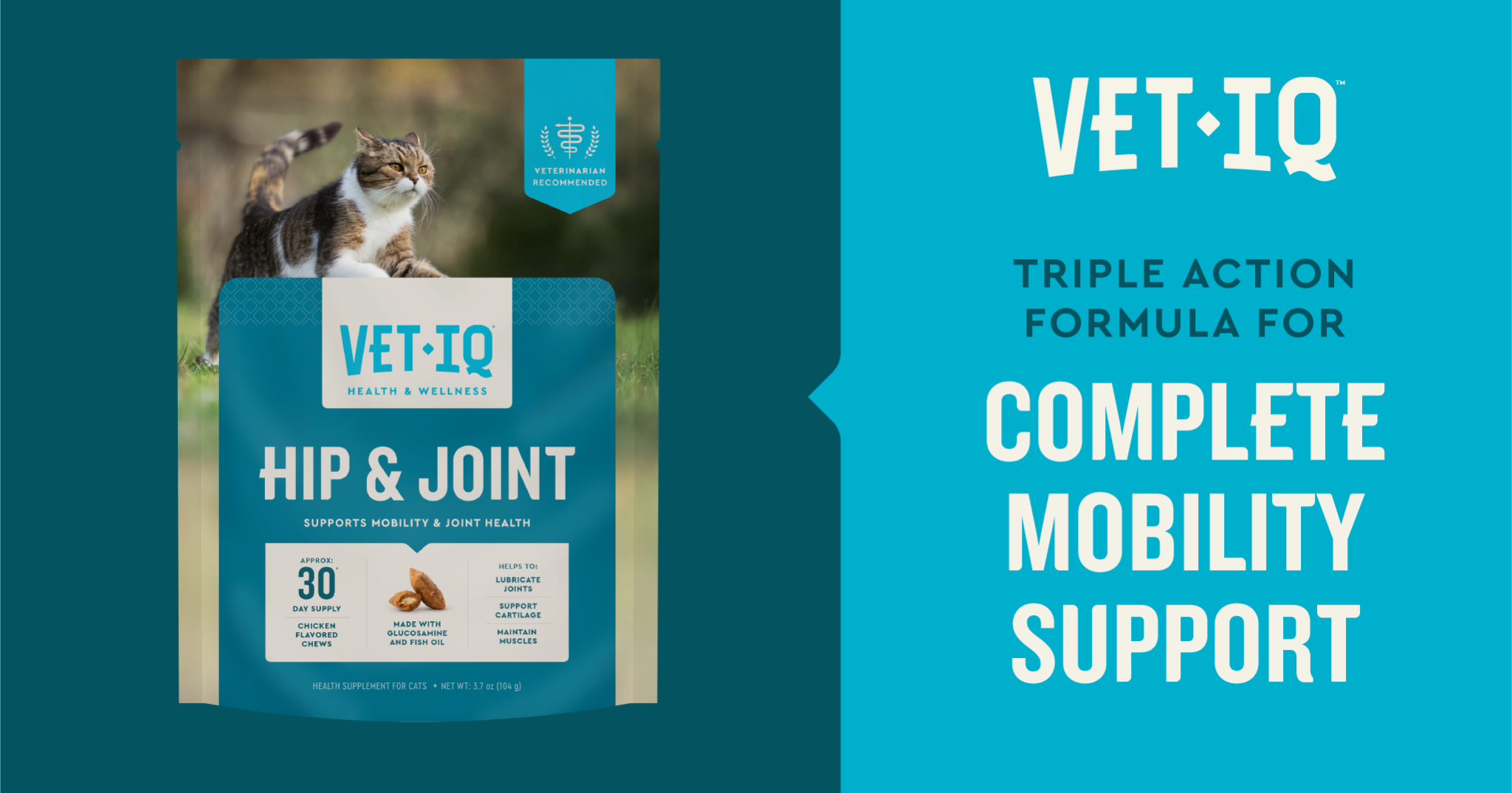 VETIQ Supplements Facebook ad
