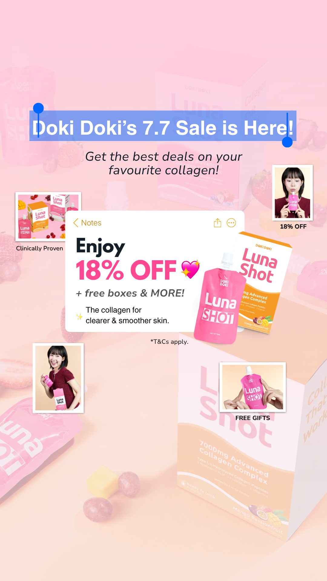 Doki Doki Facebook ad