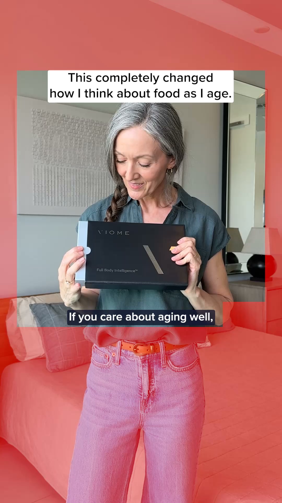 Viome Facebook ad: Personalize How You Age Well