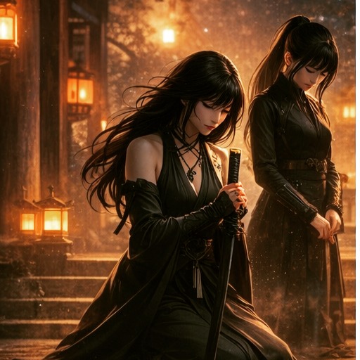 ai_jp_spirit Facebook ad: Two Blades. One Path.