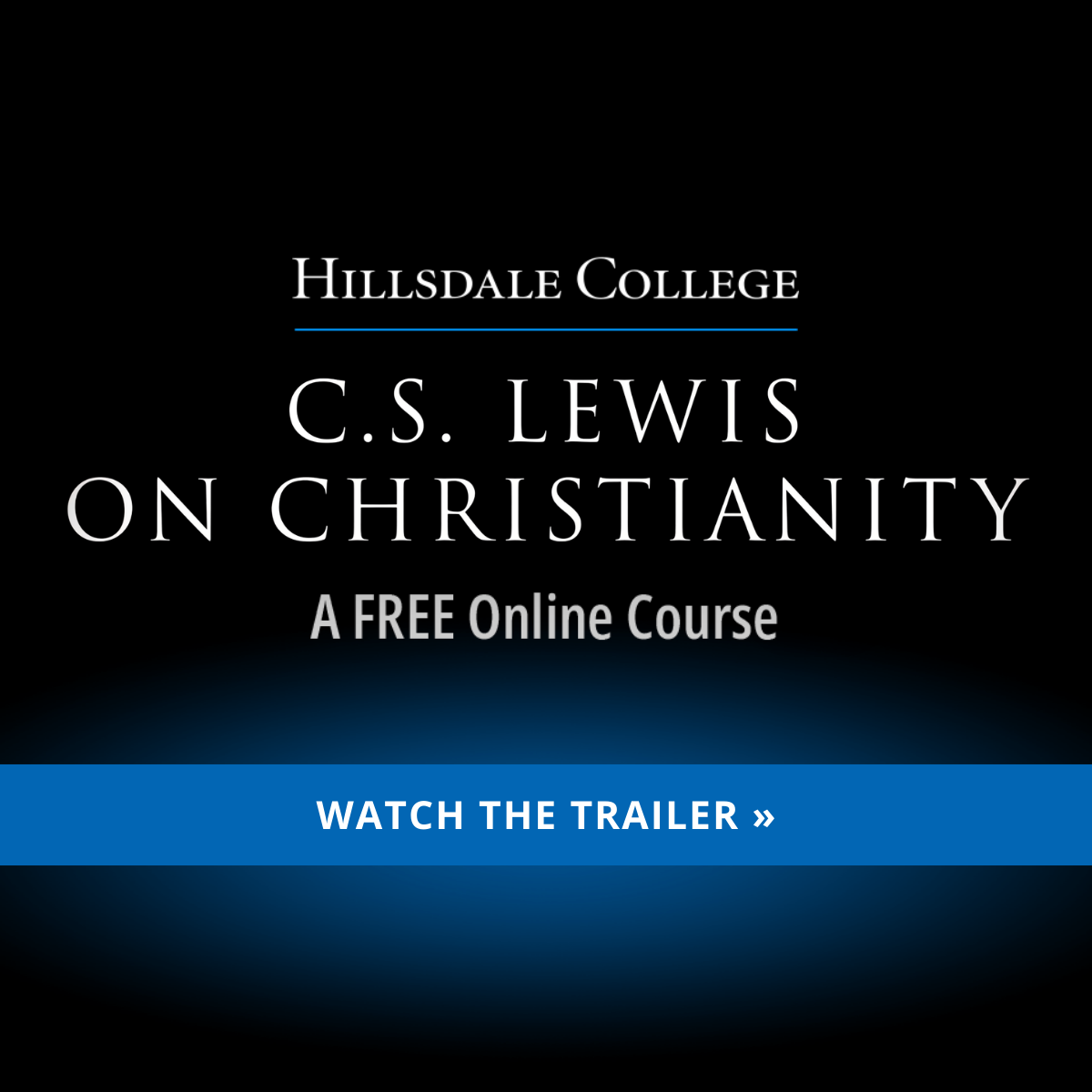 Hillsdale College Online Courses Facebook ad