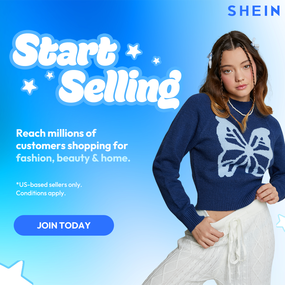 SHEIN United States Facebook ad: Grow your brand on SHEIN, where millions of…