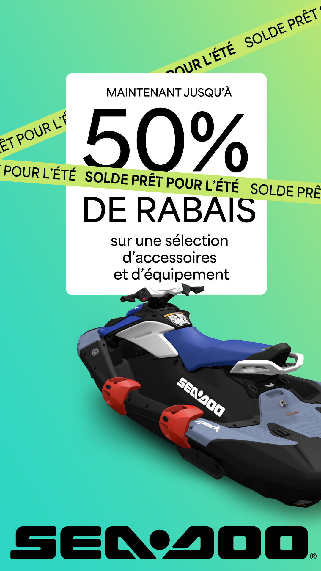 Sea-Doo Facebook ad