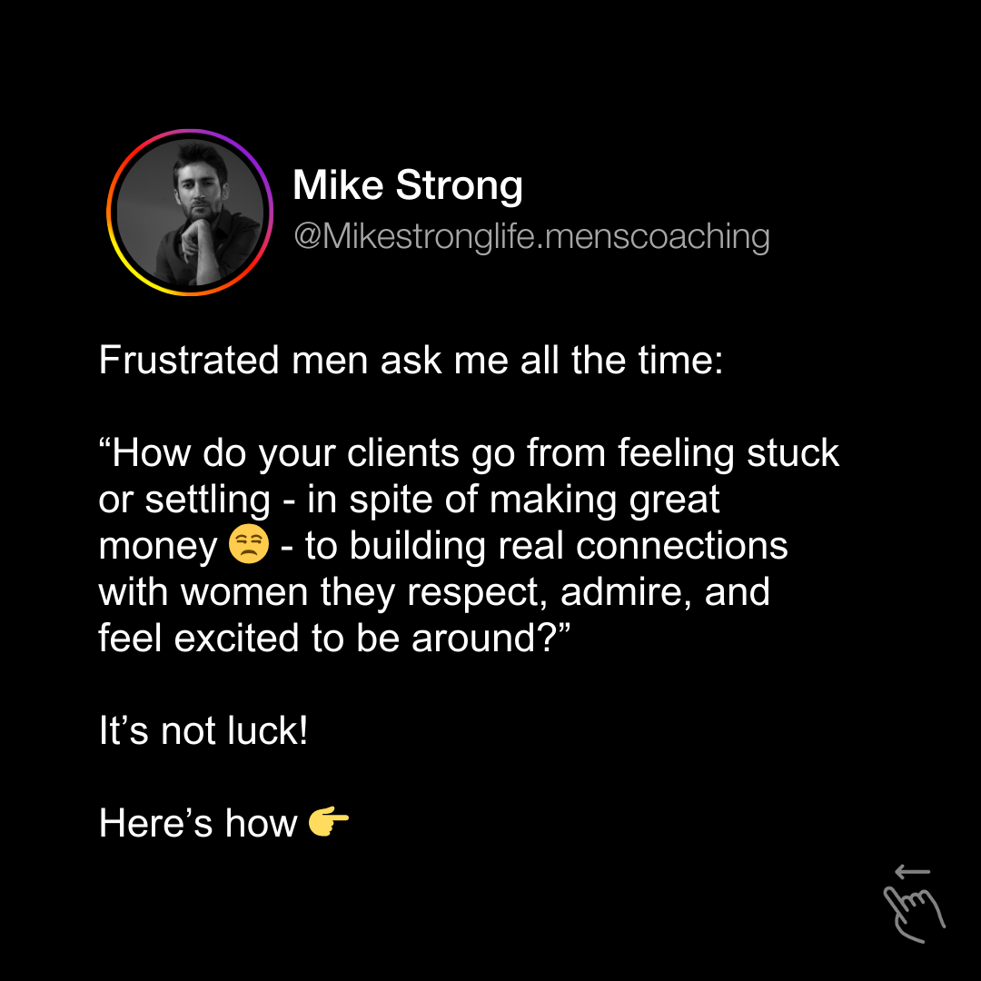 StrongLife Coaching Facebook ad: Frustrated men ask me all the time