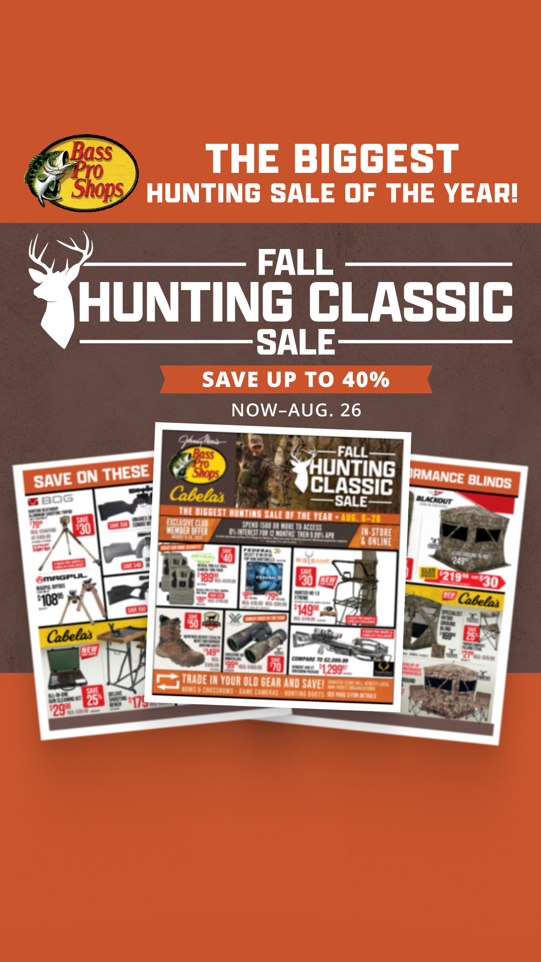 Bass Pro Shops Facebook ad