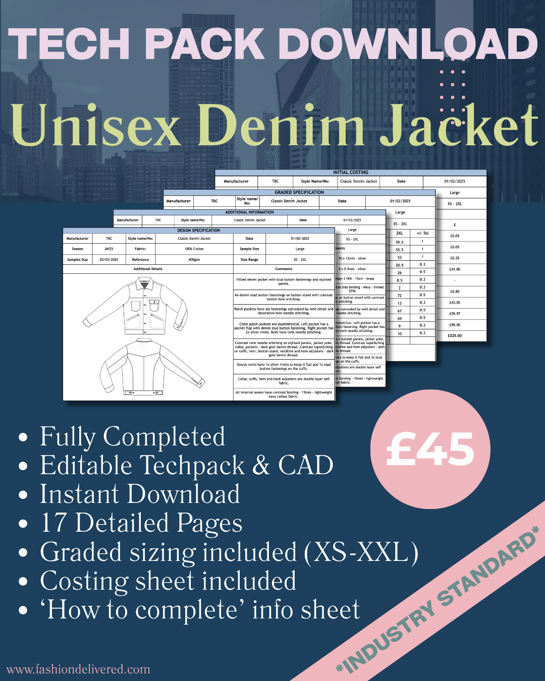 Fashion Delivered Facebook ad: Your Vision. Our Expertise