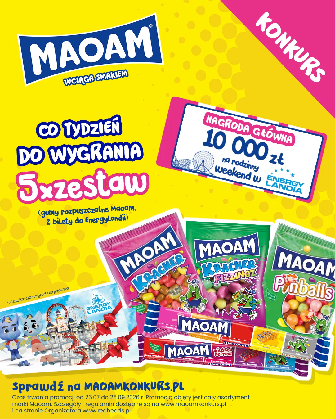 MAOAM PL Facebook ad: MAOAM SUPERKONKURS