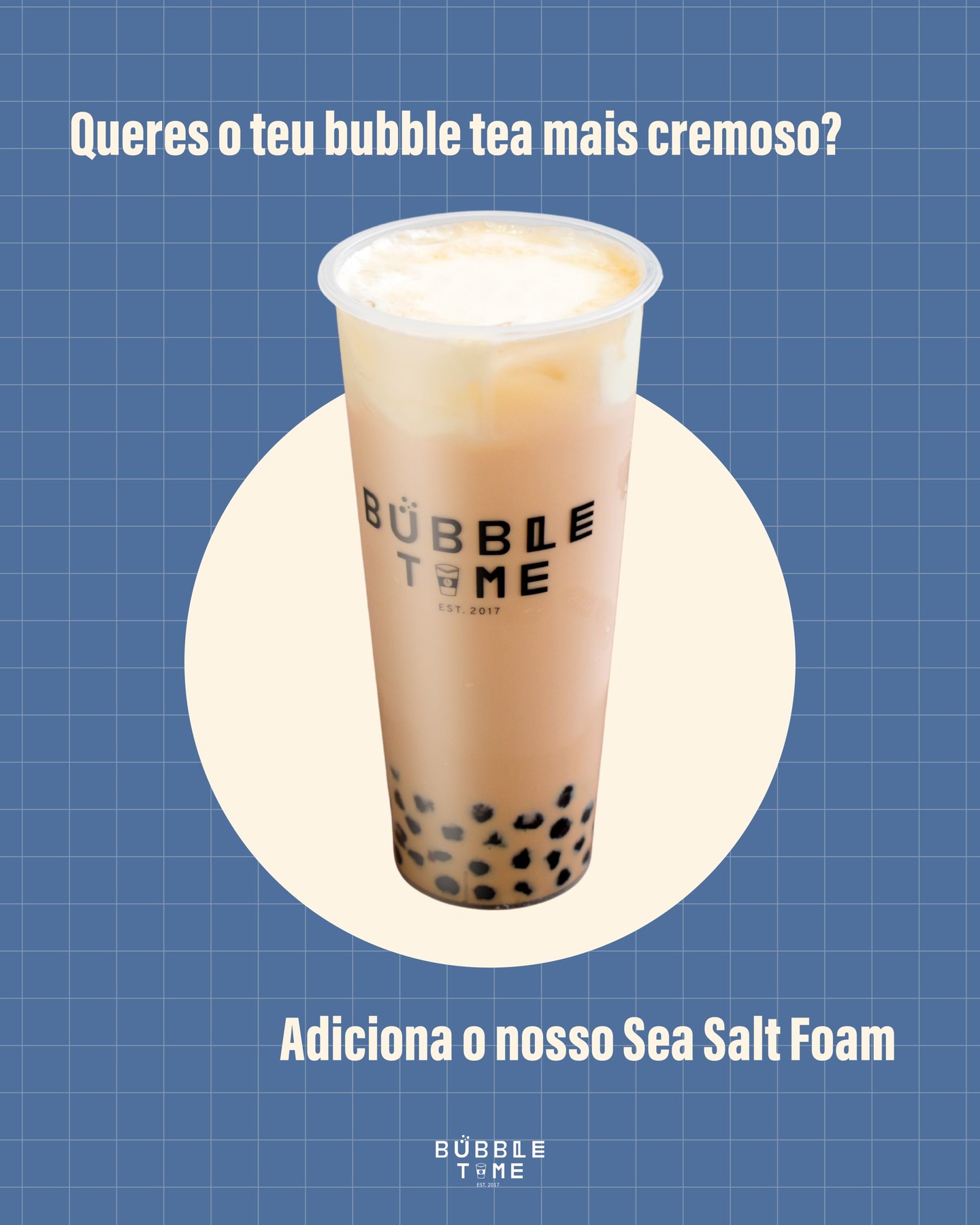 Bubble Time Facebook ad: Sea Salt Foam