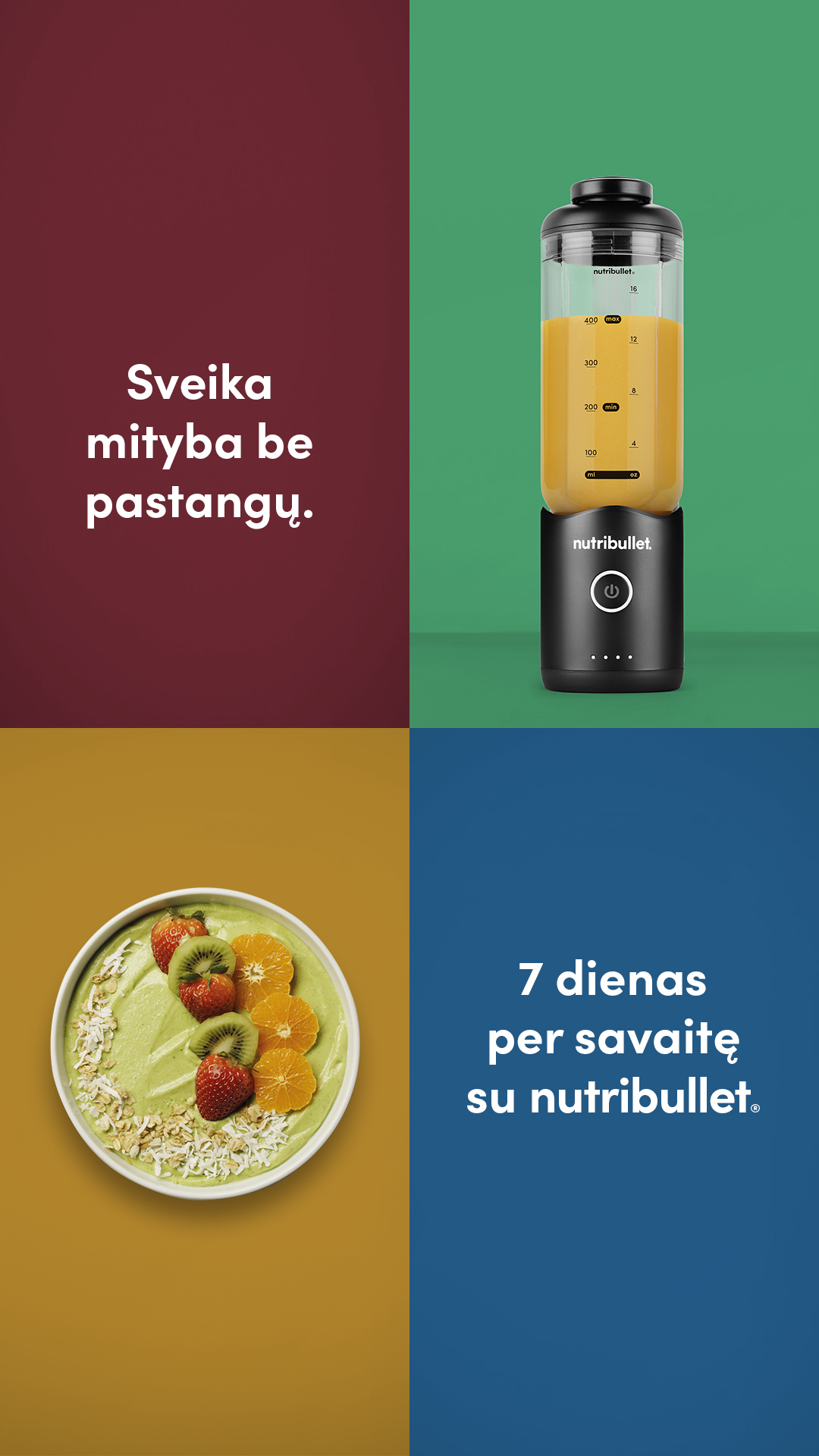Nutribullet Europe Facebook ad